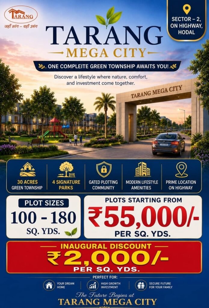 Tarang Mega City, Hodal